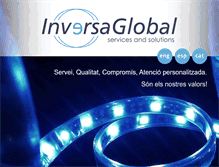 Tablet Screenshot of inversaglobal.com